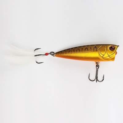 Ecogear PP 65F Popper 333, - 8,0g - Golden Shad (333) - 6,5cm - 1 Stück