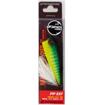 Ecogear PP 65F Popper 332, - 8,0g - Fire Tiger (332) - 6,5cm - 1 Stück