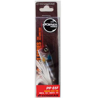 Ecogear PP 65F Popper 343, - 8,0g - Real Perch (343) - 6,5cm - 1 Stück