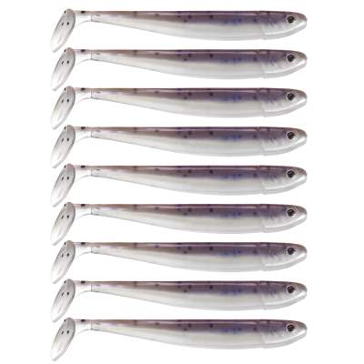 Senshu Jig 'n' Swim Shad, 7.5cm - Reflex Shiner - 2g - 9 Stück