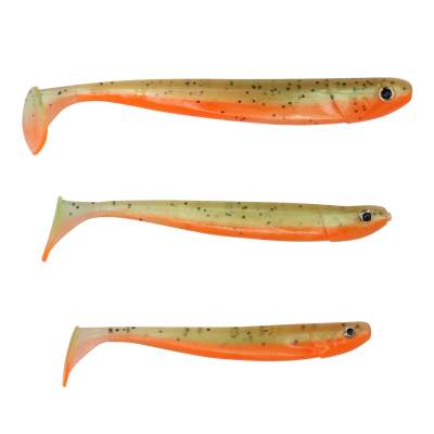 Senshu Jig 'n' Swim Shad, 7.5cm - Green Tomato - 2g - 9 Stück