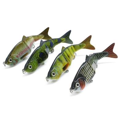 Senshu Real Swimbait, 12.7cm - Fire Perch - 19g - 1 Stück