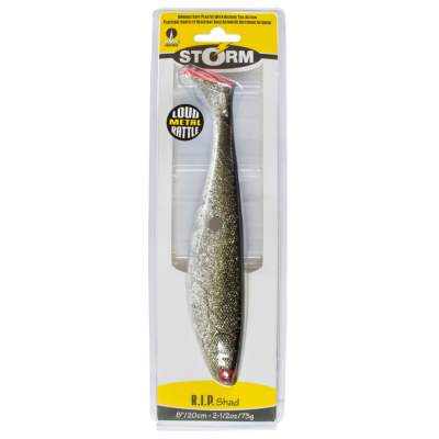 Storm R.I.P. Shad Gummifisch 20cm Green Roach, - 20cm - Green Roach