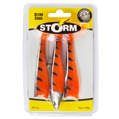 Storm Ultra Shad Gummifisch 12cm 30g Orange Demon, - 12cm - Orange Demon