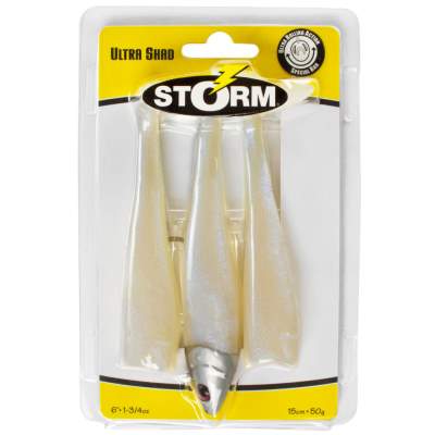 Storm Ultra Shad Gummifisch 15cm 50g Pearl, - 15cm - Pearl