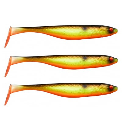 Illex Magic Fat Shad, 15,5cm - 3 Stück - Muddy Roach