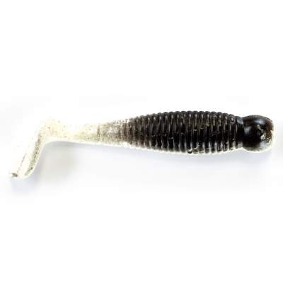 Angel Domäne KX Minnow Shad, 5,5cm, reinweiss schwarz 12er Pack, 5,5cm - reinweiss schwarz - 12Stück