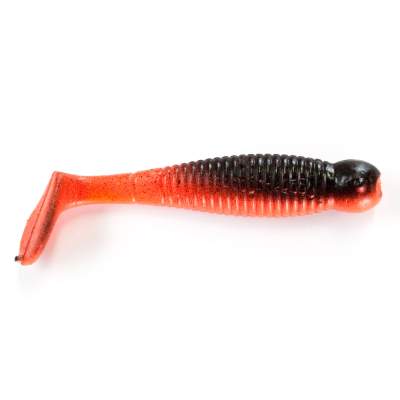 Angel Domäne KX Minnow Shad, 5,5cm, rot schwarz 12er Pack, 5,5cm - rot schwarz - 12Stück