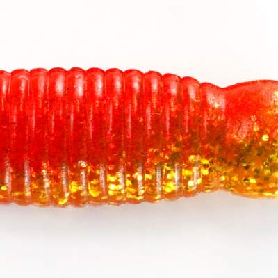 Angel Domäne KX Minnow Shad, 5,5cm, rot gold glitter 5,5cm - rot gold glitter - 1Stück