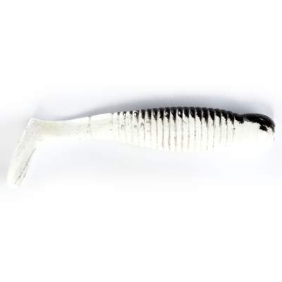 Angel Domäne PX Minnow Shad, 8,0cm, reinweiss schwarz 8er Pack 8cm - reinweiss schwarz - 8Stück