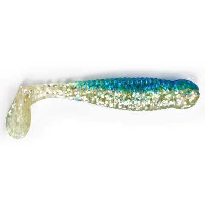Angel Domäne PX Minnow Shad, 8,0cm, blau silber glitter 8cm - blau sliber glitter - 1Stück