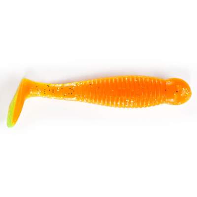 Angel Domäne PX Minnow Shad, 8,0cm, orange gelb glitter, - 8cm - orange gelb glitter - 1Stück