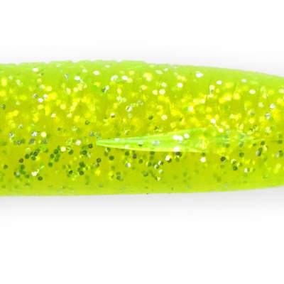 Angel Domäne Perfect Shad, 10,0cm, Chartreuse Glitter 10cm - Chartreuse Glitter - 1Stück