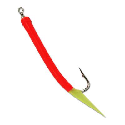 Team Deep Sea Gummi Makk 12 RF red/fluo - Gr.12/0 - 5Stück