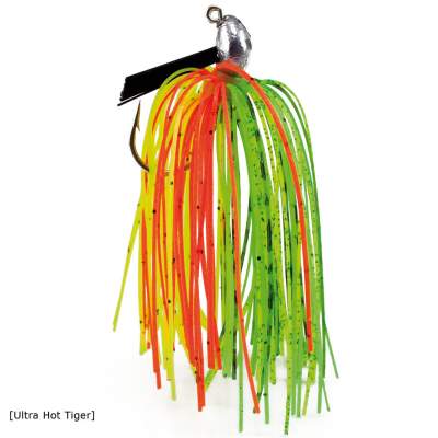 Senshu Tommahawg Pro Rubber Jig, 1/4oz UHT, - Custom Colour Ultra Hot Tiger - 7g - Gr.1/0 - 1Stück