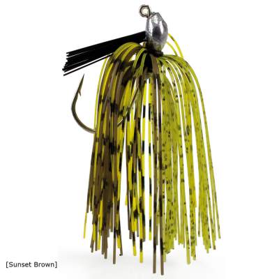 Senshu Tommahawg Pro Rubber Jig, 1/4oz SSB Custom Colour Sunset Brown - 7g - Gr.3/0 - 1Stück
