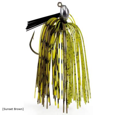 Senshu Tommahawg Pro Rubber Jig, 1/4oz SSB, - Custom Colour Sunset Brown - 7g - Gr.3/0 - 1Stück