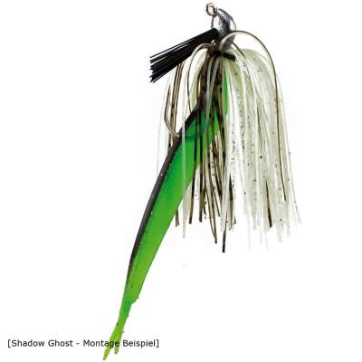 Senshu Tommahawg Pro Rubber Jig, 1/4oz SG, - Custom Colour Shadow Ghost - 7g - Gr.3/0 - 1Stück