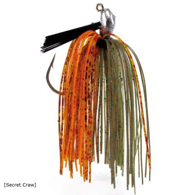 Senshu Tommahawg Pro Rubber Jig, 3/8oz SC Custom Colour Secret Craw - 10g - Gr.3/0 - 1Stück