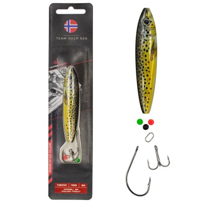 Team Deep Sea CoastStar Inline S2 - Meerforellenblinker 18g - Trout