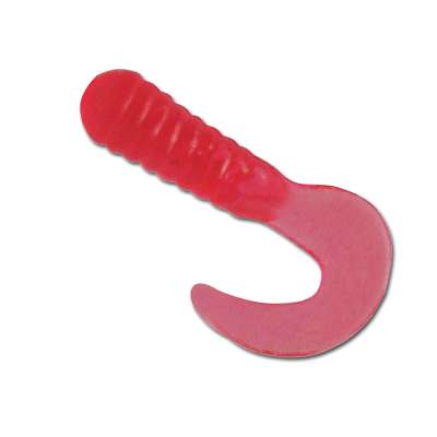 Roy Fishers Adrenalin Mini Twister 25 JP 2,5cm - japanrot - 50Stück