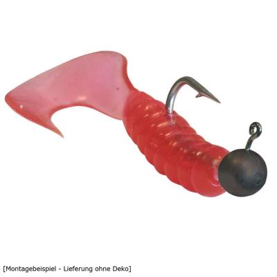 Roy Fishers Adrenalin Mini Twister 25 JP 2,5cm - japanrot - 50Stück