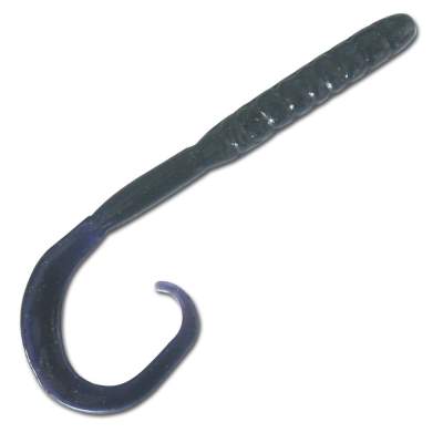 Roy Fishers Adrenalin Spezial Twister 125 SG 12,5cm - schwarz glitter - 20Stück