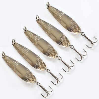 Angel Domäne Waterwings Blinker 5er Set 10g Silber silber - 10g - 5 Stück
