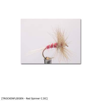 X-Version Fly Trockenfliege RED SPINNER C.D.C 16 Gr.16 - 1Stück - 28