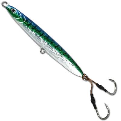 Team Deep Sea Speed Jigger, 2 Haken 150 BGM blau/grün/makrele - 150g - 1Stück