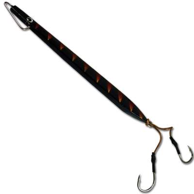 Team Deep Sea Heavy Speedy, 2 Haken 350 SCHO schwarz/orange - 350g - 1Stück