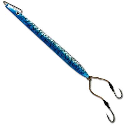 Team Deep Sea Heavy Speedy, 2 Haken 350 BM, - blau/makrele - 350g - 1Stück