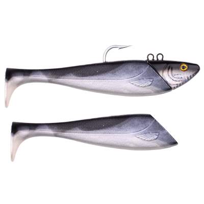 SPRO Mega Jig Shad Meeres Gummifisch 20cm 275g Pollack, - 20cm - Pollack - 275g - TK74kg - 1+2Stück