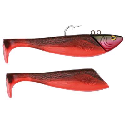 SPRO Mega Jig Shad Meeres Gummifisch 20cm 275g Redfish, - 20cm - Redfish - 470g - 1+2Stück