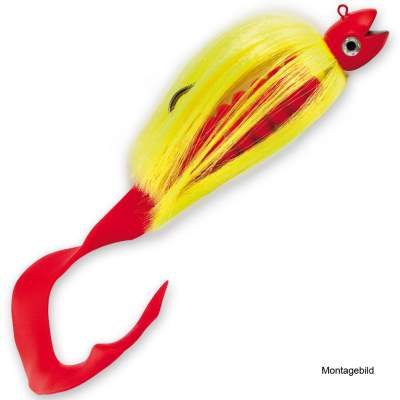 Team Deep Sea Monsta Hairy Birdy Jigs RG rot/gelb - 300g - Gr.12/0 - 1Stück