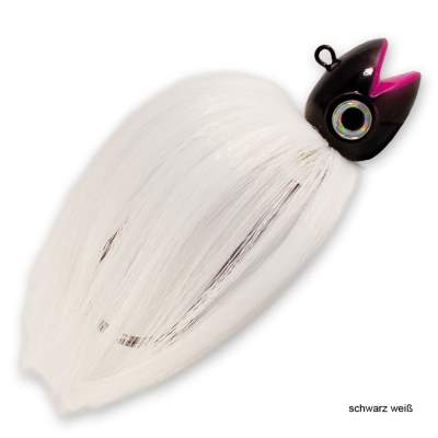 Team Deep Sea Monsta Hairy Birdy Jigs 300g SW schwarz/weiß - 300g - Gr.12/0 - 1Stück