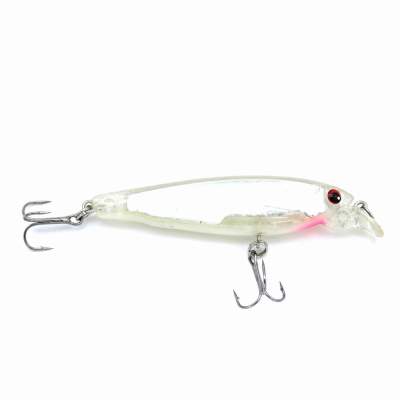 Viper Pro Flanking Minnow 7,00cm White Ghost Twitchbait 7cm - White Ghost - 8g - 1Stück