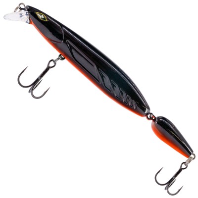 JustPro Nightveit Jointed 140 - Zanderwobbler Black Widow - 14cm - 1 Stück