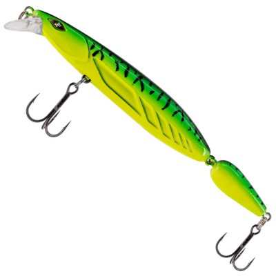 JustPro Nightveit Jointed 140 - Zanderwobbler Fire Tiger - 14cm - 1 Stück