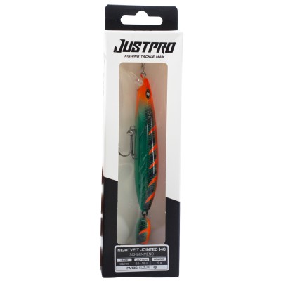JustPro Nightveit Jointed 140 - Zanderwobbler Kuzuri - 14cm - 1 Stück