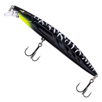 JustPro Nightveit 2.0 120 - Zanderwobbler Black Striper - 12cm - 14g - 1 Stück