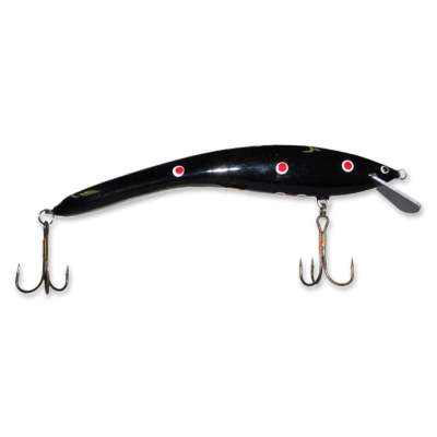 Turus Ukko Wobbler Original aus Finnland 9cm Farbe C7 Black 9cm - Black- 8,5g - 1Stück