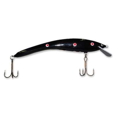 Turus Ukko Wobbler Original aus Finnland 9cm Farbe C7 Black, - 9cm - Black- 8,5g - 1Stück