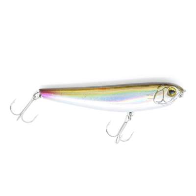 Viper Pro Walker 8,00cm Chrome Peanut - Topwater Bait 8cm - Chrome Peanut - 8g - 1Stück