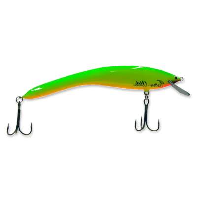 Turus Ukko Wobbler Original aus Finnland 12cm Farbe C8 Fluo Green, - 12cm - Fluo Green - 17g - 1Stück