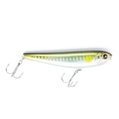 Viper Pro Walker 8,00cm Chrome Green Topwater Bait 8cm - Chrome Green - 8g - 1Stück