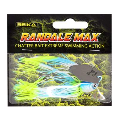 Seika Pro Randale Max Chatterbait 14g - blau-grün-weiß