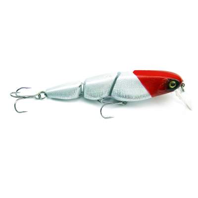 Viper Pro Triple Swimmer 10,0cm Red Head Silver, 10cm - Red Head Silver - 18g - 1Stück