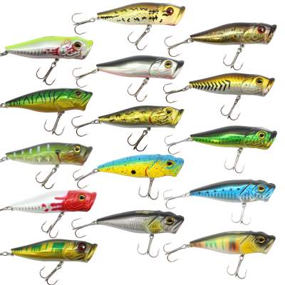 Viper Pro Splash Popp 8,5cm Crappie - Topwater Popper 8,5cm - Crappie - 9g - 1Stück