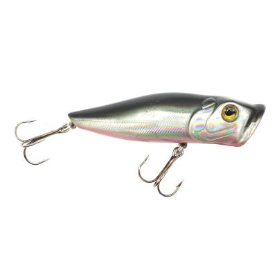 Viper Pro Splash Popp 8,5cm Silver Flash Minnow Topwater Popper 8,5cm - Silver Flash Minnow - 9g - 1Stück